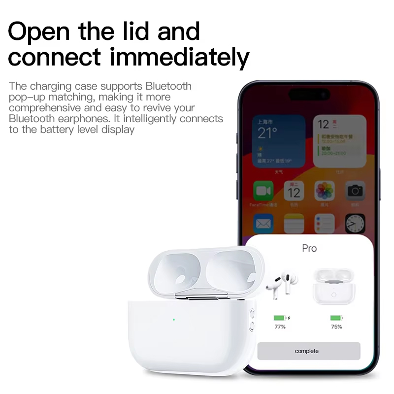 AirPods Pro 1 2 3用交換用オリジナル充電ボッ - Phone Accessories Amazon のレビューと価格