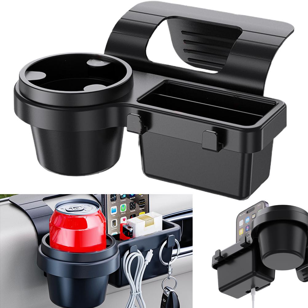 車のカップホルダーエキスパンダー車のアダプター調節可能な多機 - Phone Accessories Rack のレビューと価格