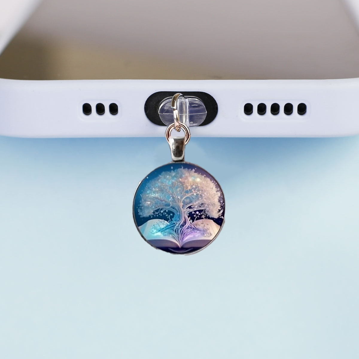 携帯電話ダストプラグ生命の樹ペンダントアクセサリー装飾 Ip - Phone Accessories Unique のレビューと価格