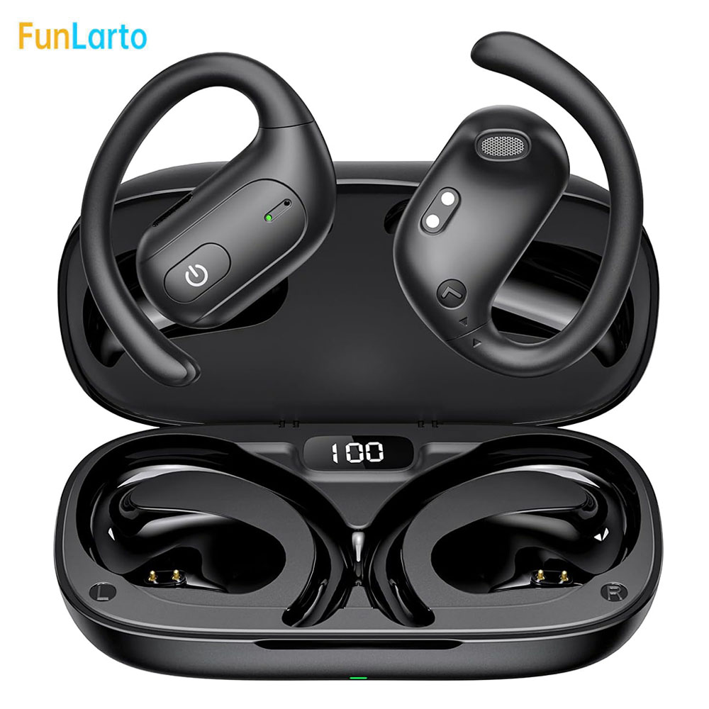 オープンイヤーワイヤレスランニングヘッドセット、ランナー用B - Phone Accessories Amazon のレビューと価格